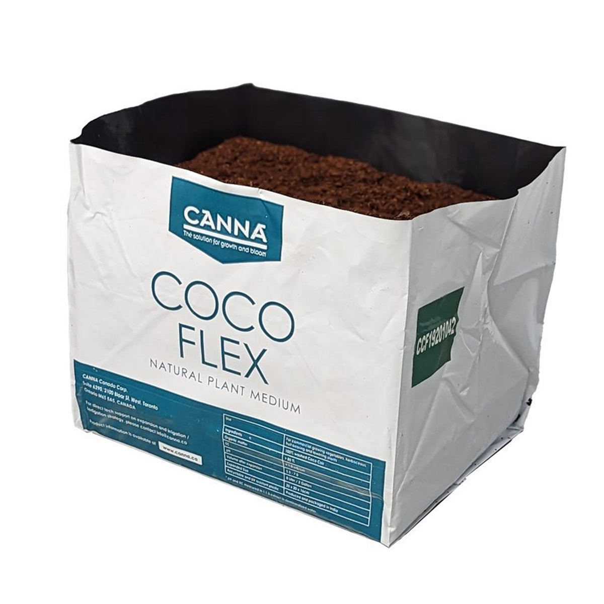 ＊coco＊ CANNA COCO FLEX 100% PITH 8L 23 x 18 x 4cm – City Garden Supply