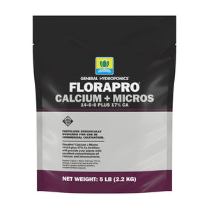 General Hydroponics® FloraPro™ Calcium + Micros 14 - 0 - 0
