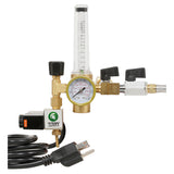 Titan Controls® CO2 Two Tank Regulator System with Shutoff Valves