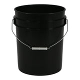 Black Plastic Buckets