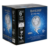 Hurricane® Classic Clip Fan - 6 in