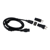 Convertible Smart Volt™ Dual Ferrite Power Cord 120-240 Volt