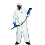 BIG K MICROPOROUS COVERALL W/ HOOD POLYOLEFIN