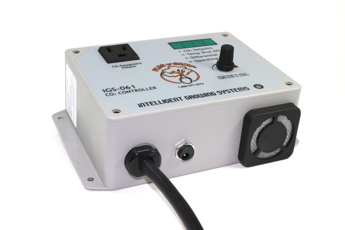 CO2 CONTROLLER W / HIGH TEMP SHUT OFF City Garden Supply