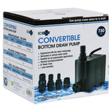 EcoPlus® Convertible Bottom Draw Submersible Only Water Pumps