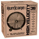 Hurricane® Pro Heavy Duty Drum Fan 36 In