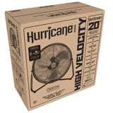 Hurricane® Pro Heavy Duty Orbital Wall / Floor Fan 20 In